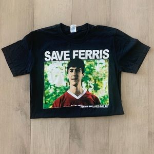 Save Ferris Bueller T-shirt,Graphic Tee,Size Small